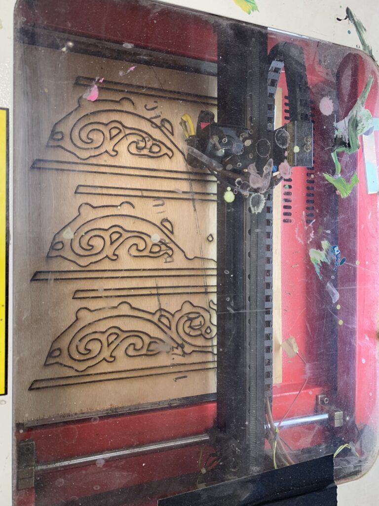 Laser-cutting