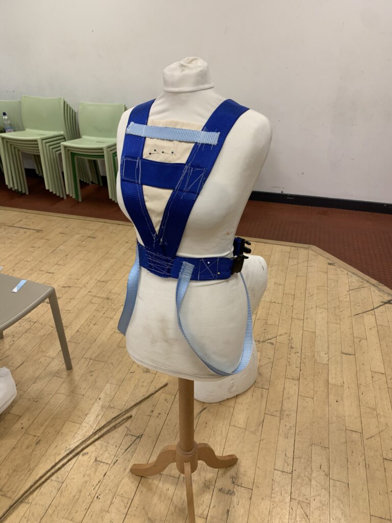 Harness rigging method